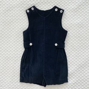 Adorable Vintage Velvet Jon Jon, Size 12m-24m